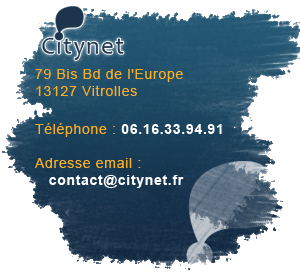 Citynet, les moyens de contacter l'agence de création de sites Internet